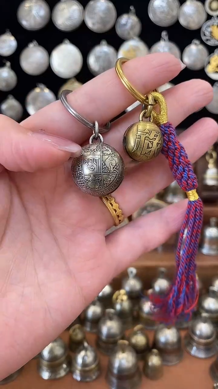 自*不丹八宝圆铃铛+祿圆铃铛正品