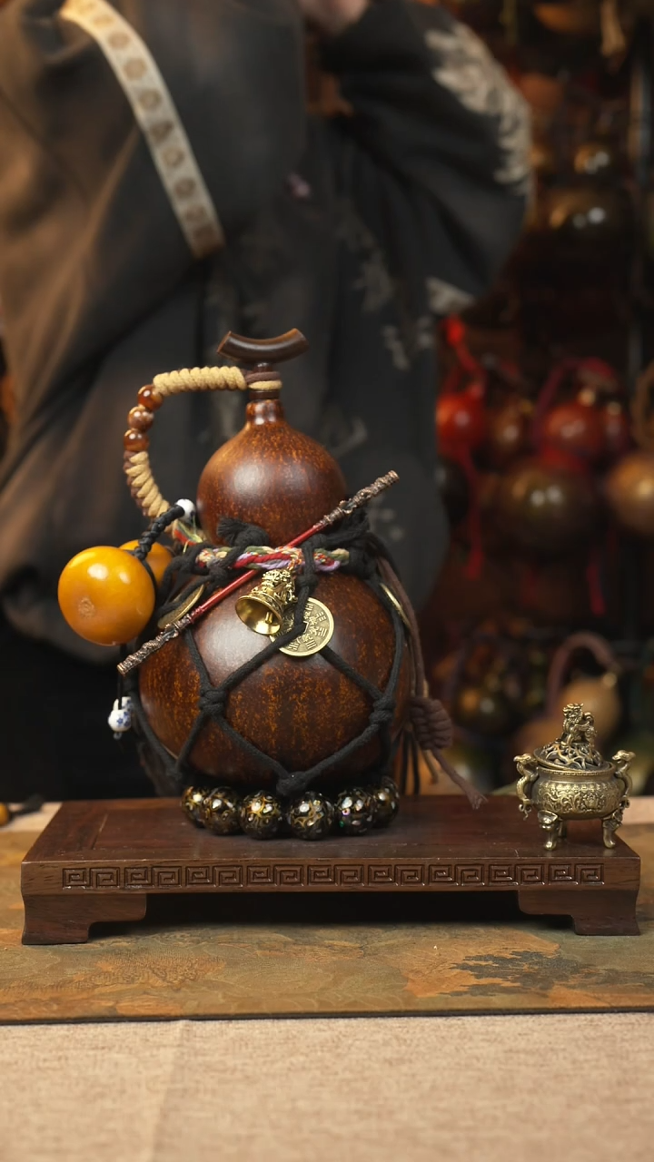 【闪购商品】050大漆葫芦一物一拍记葫堂出品