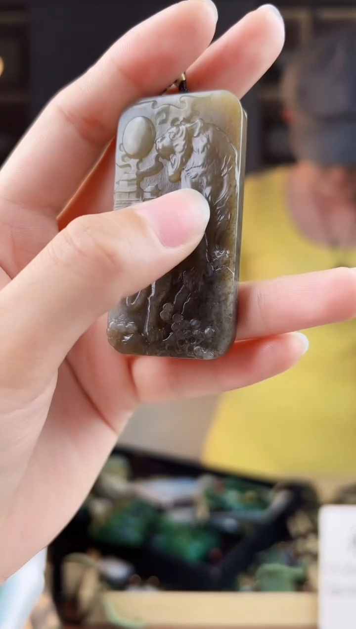 颈饰未镶嵌和田玉拍一发一，多样性发货