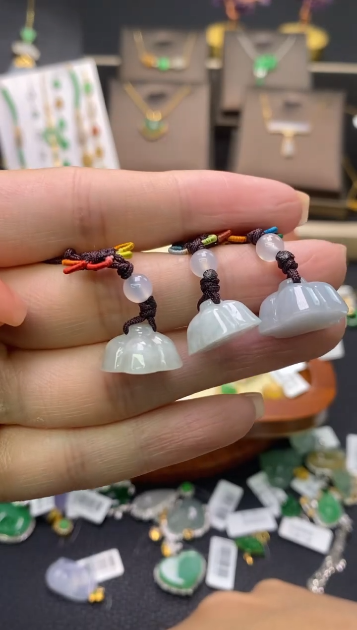 【闪购商品】翡翠颈饰未镶嵌多样性发其一净货17311