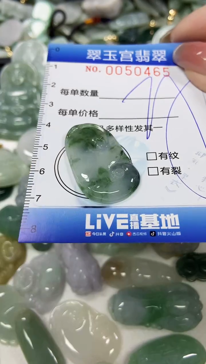 【闪购商品】翡翠颈饰未镶嵌闪购0050465