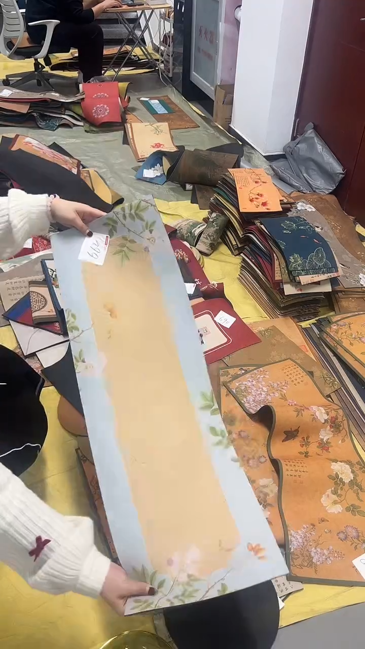 混纺微瑕吸水茶席-30X90-662号