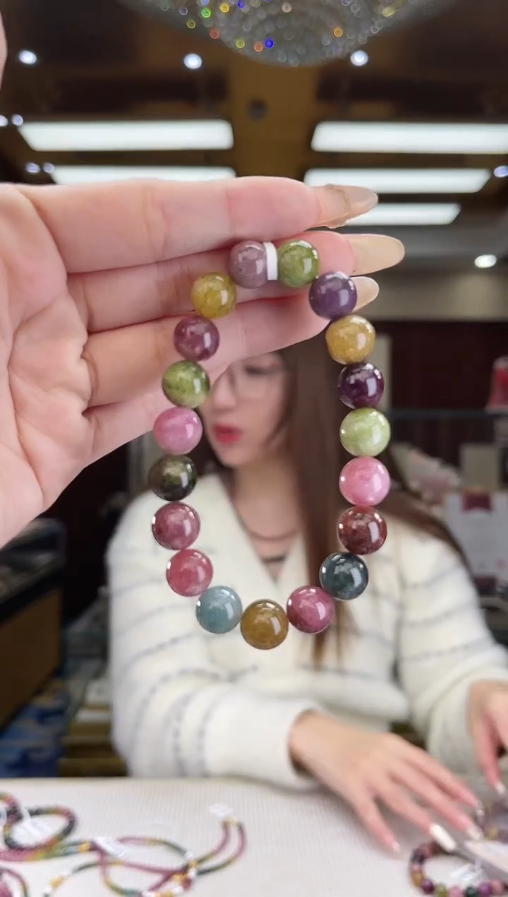 【闪购商品】碧玺/未镶嵌10mm+碧玺单圈多样性发货12