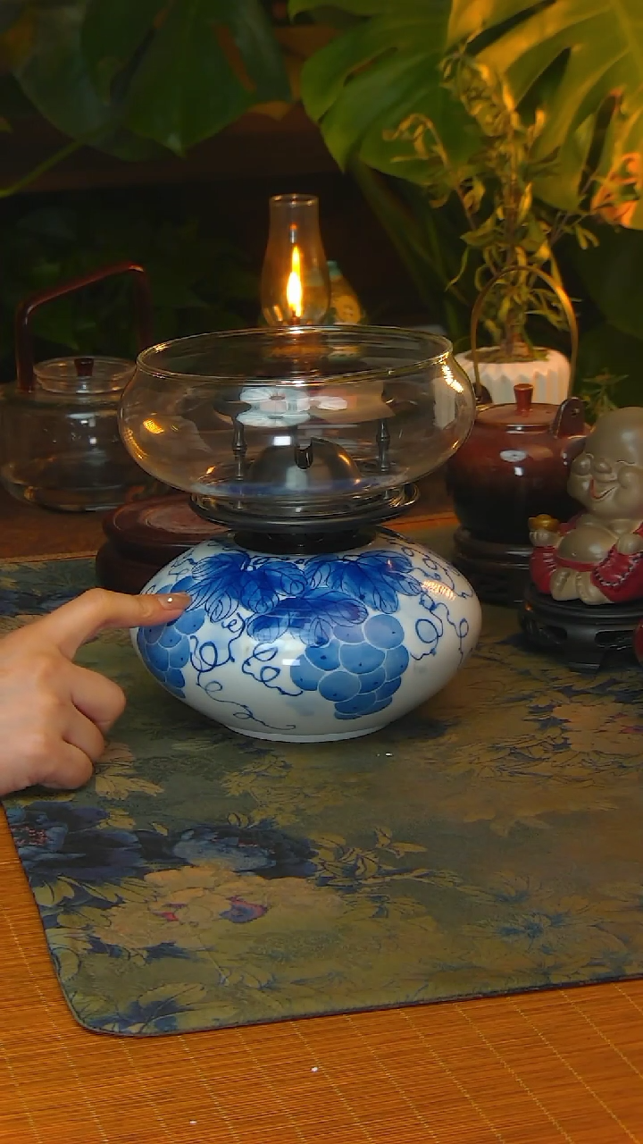 【闪购商品】景德镇陶瓷手工灯摆件