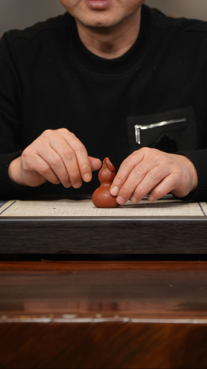 【闪购商品】紫砂茶壶朱泥葫芦