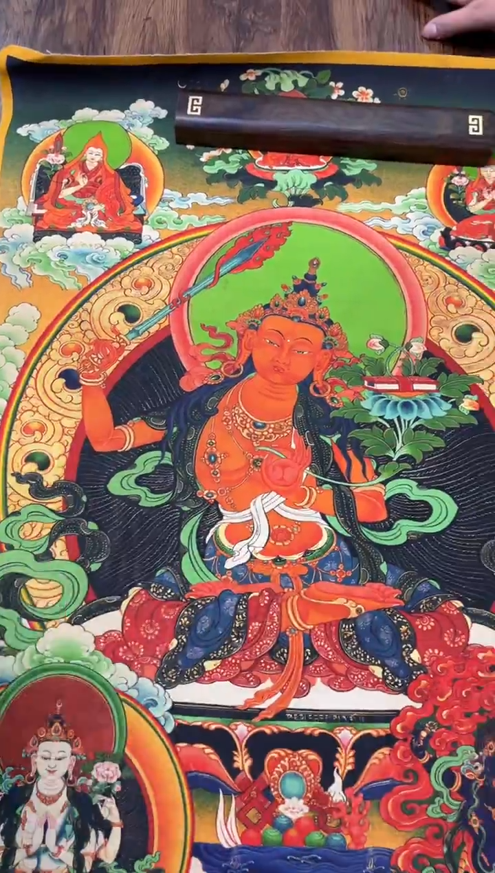 卷轴画老三的唐卡tk16
