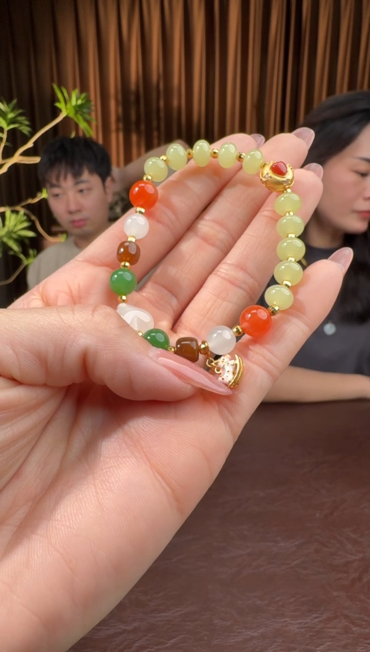 颈饰未镶嵌和田玉75小仙女12.3多样性拍一发一