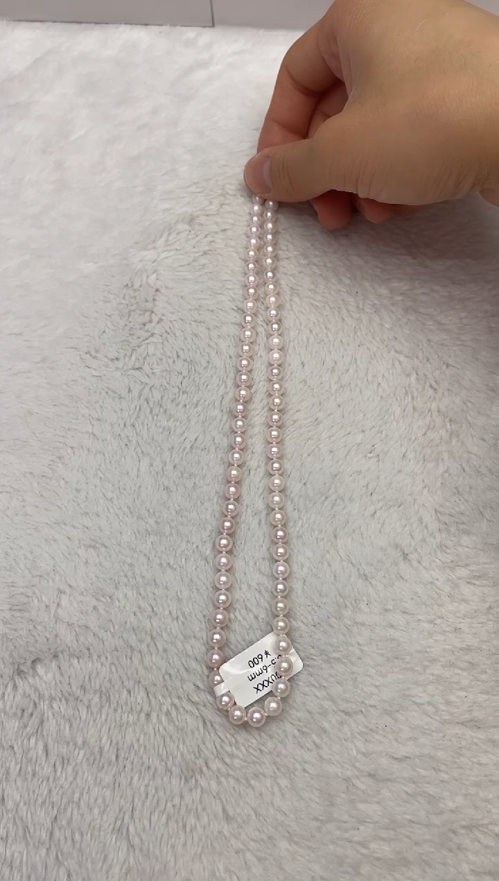 【闪购商品】海水珍珠颈饰未镶嵌AK5.5-6mm（多样性发一）