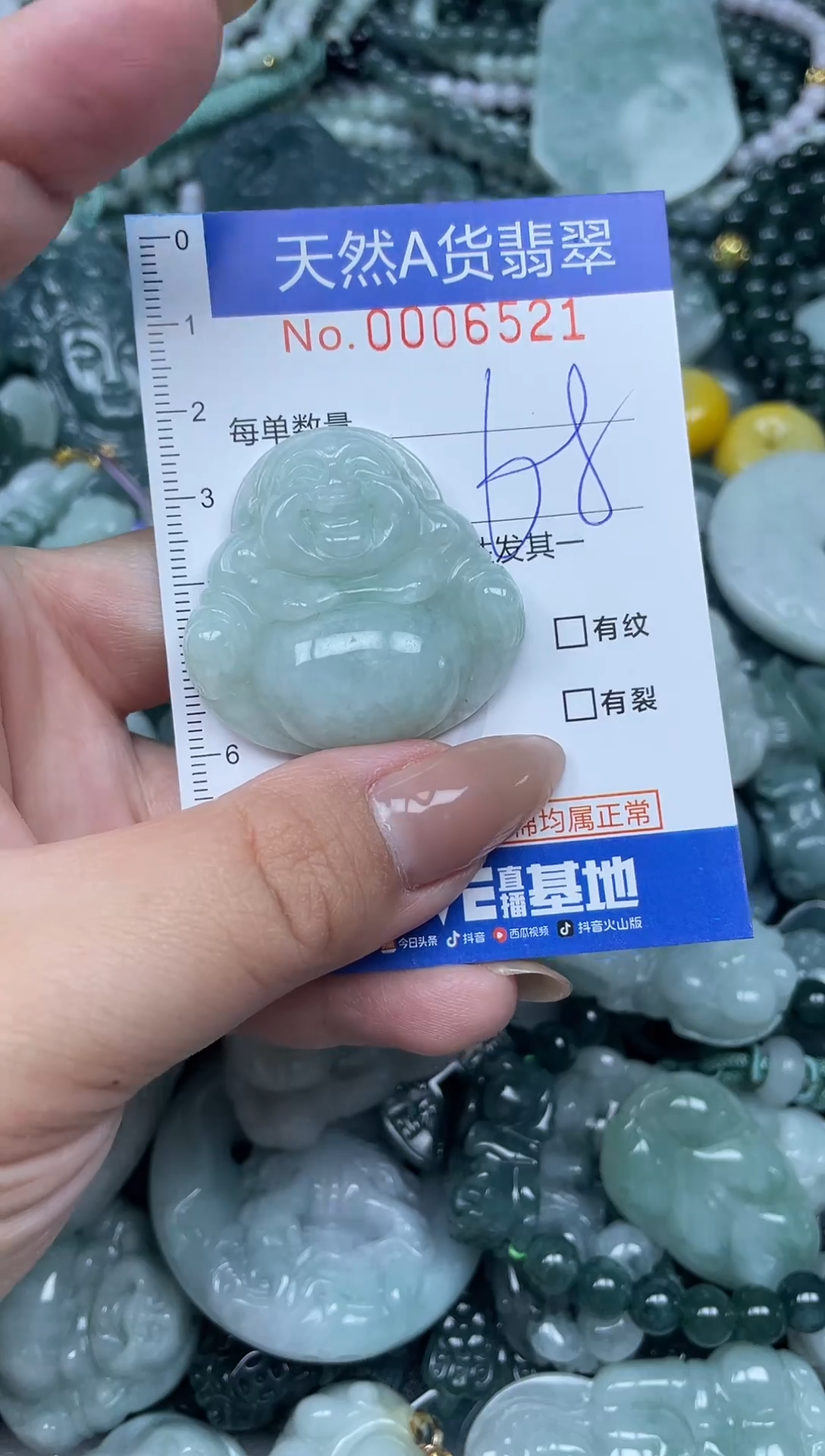 颈饰未镶嵌翡翠天然A货 支持复检