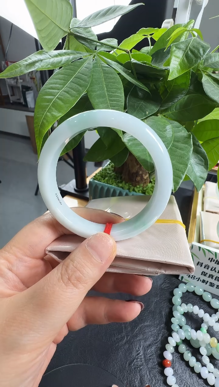 未镶嵌手镯翡翠缅甸天然A货翡翠手镯-5