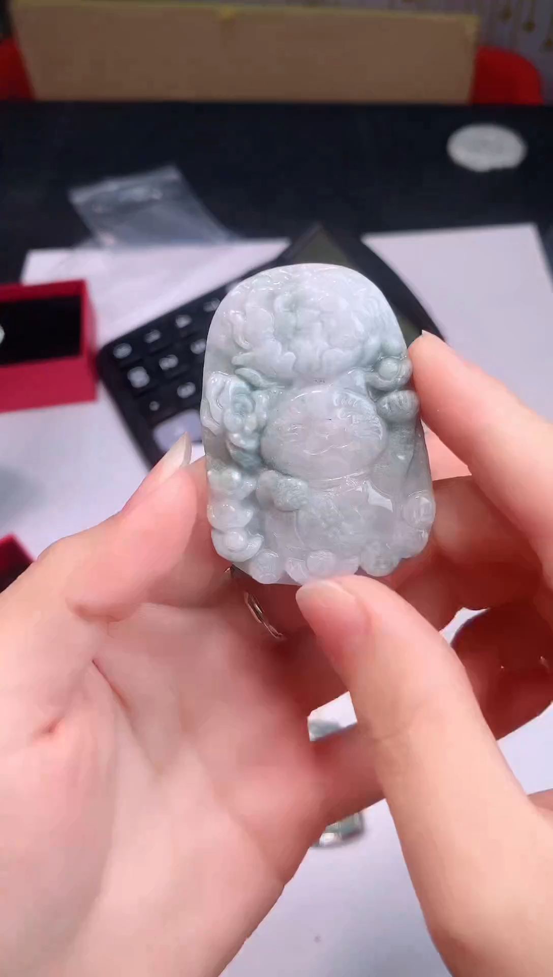 颈饰未镶嵌翡翠0芹0翡翠珠宝758