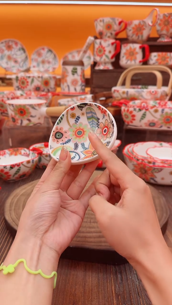 罐景德镇陶瓷炖盅烤盘碗陶瓷筷子