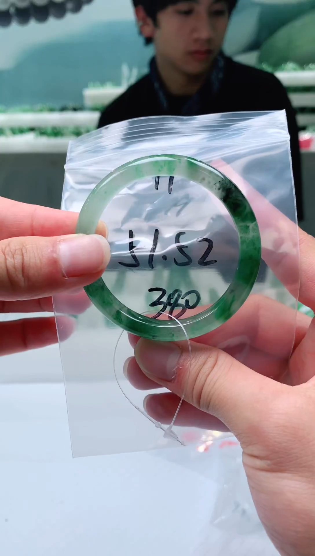 石英质玉手镯未镶嵌非洲翠手镯51-52圈口19号