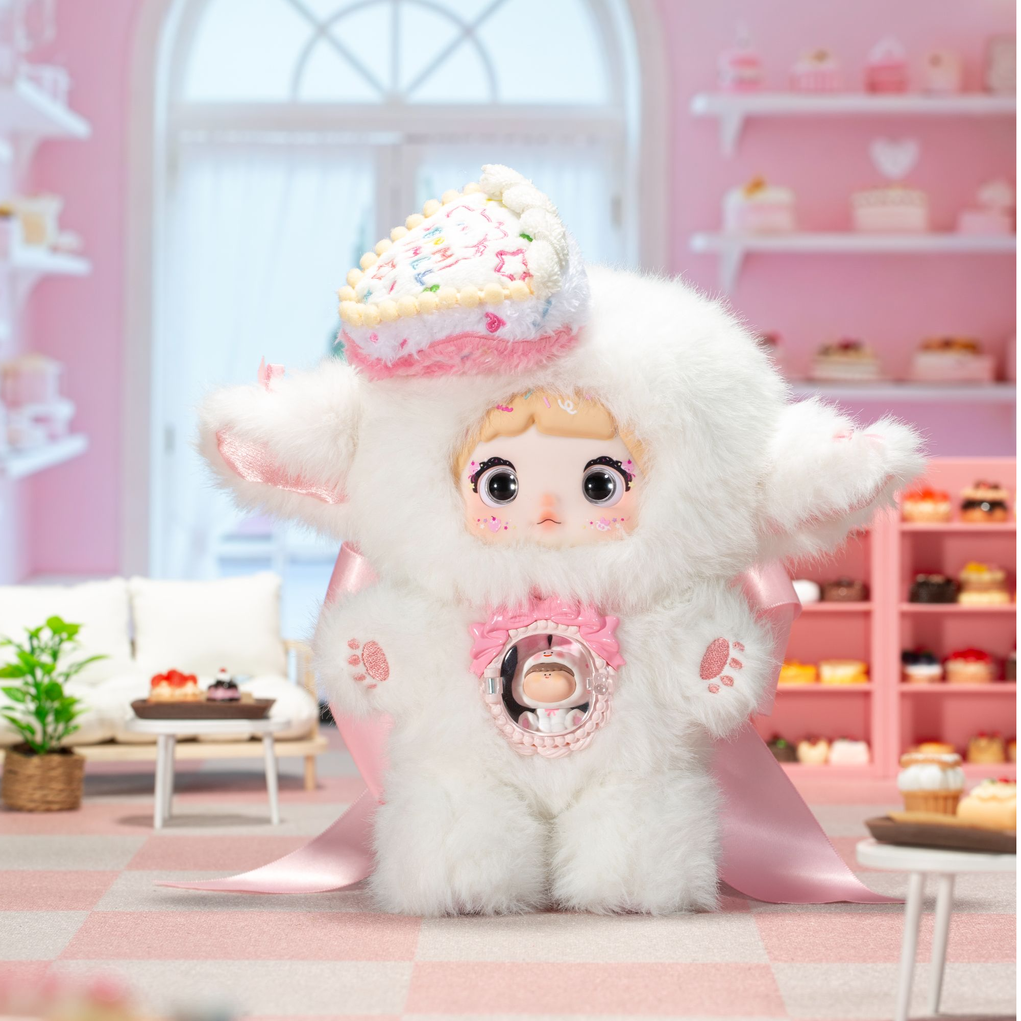 【拆盒】糯米一口甜心毛绒系列阿玛莉莉丝联名可爱女生礼物手办摆件