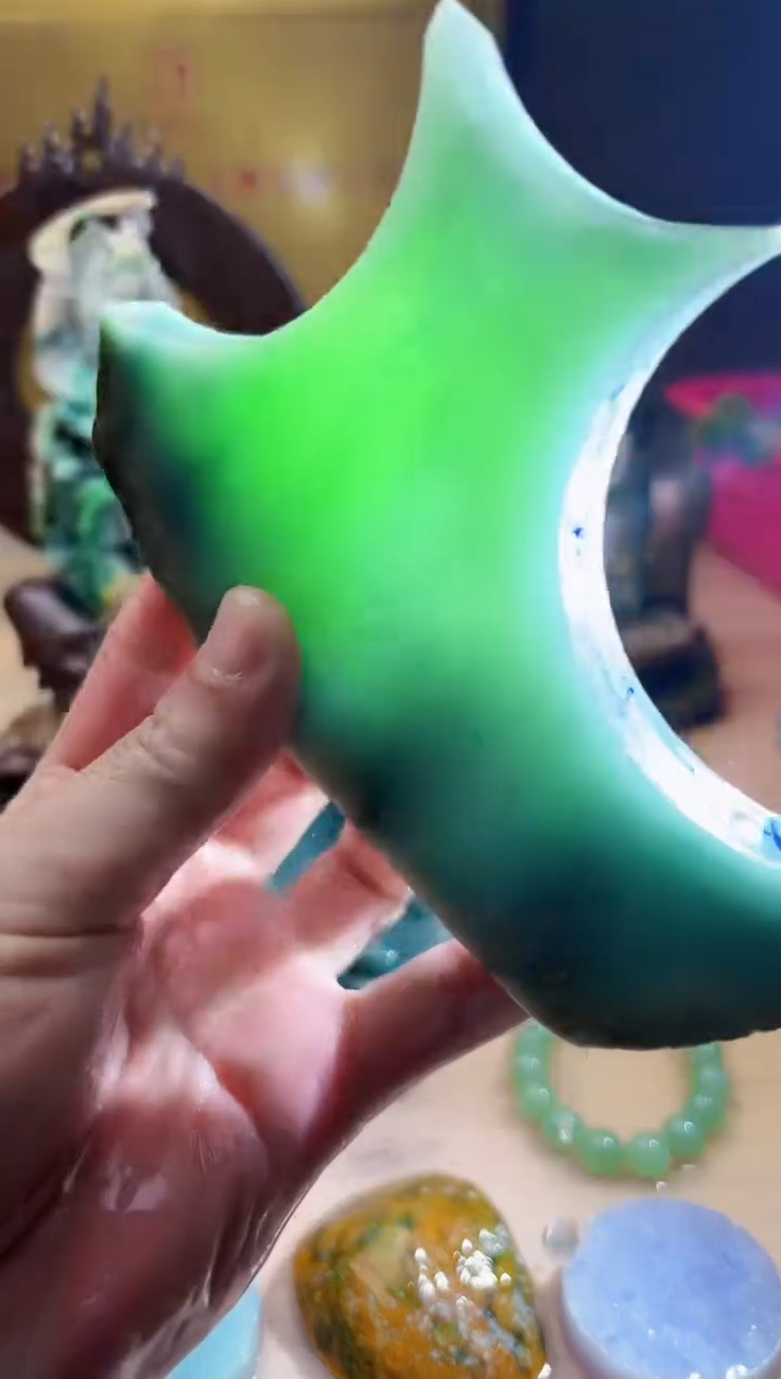 未镶嵌挂件翡翠A货张麦5607