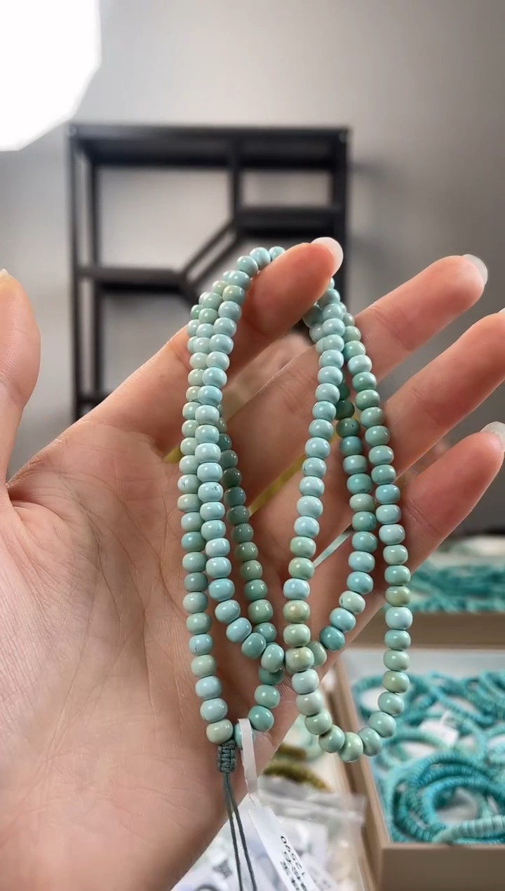 【闪购商品】绿松石珠宝奇石未镶嵌5+mm