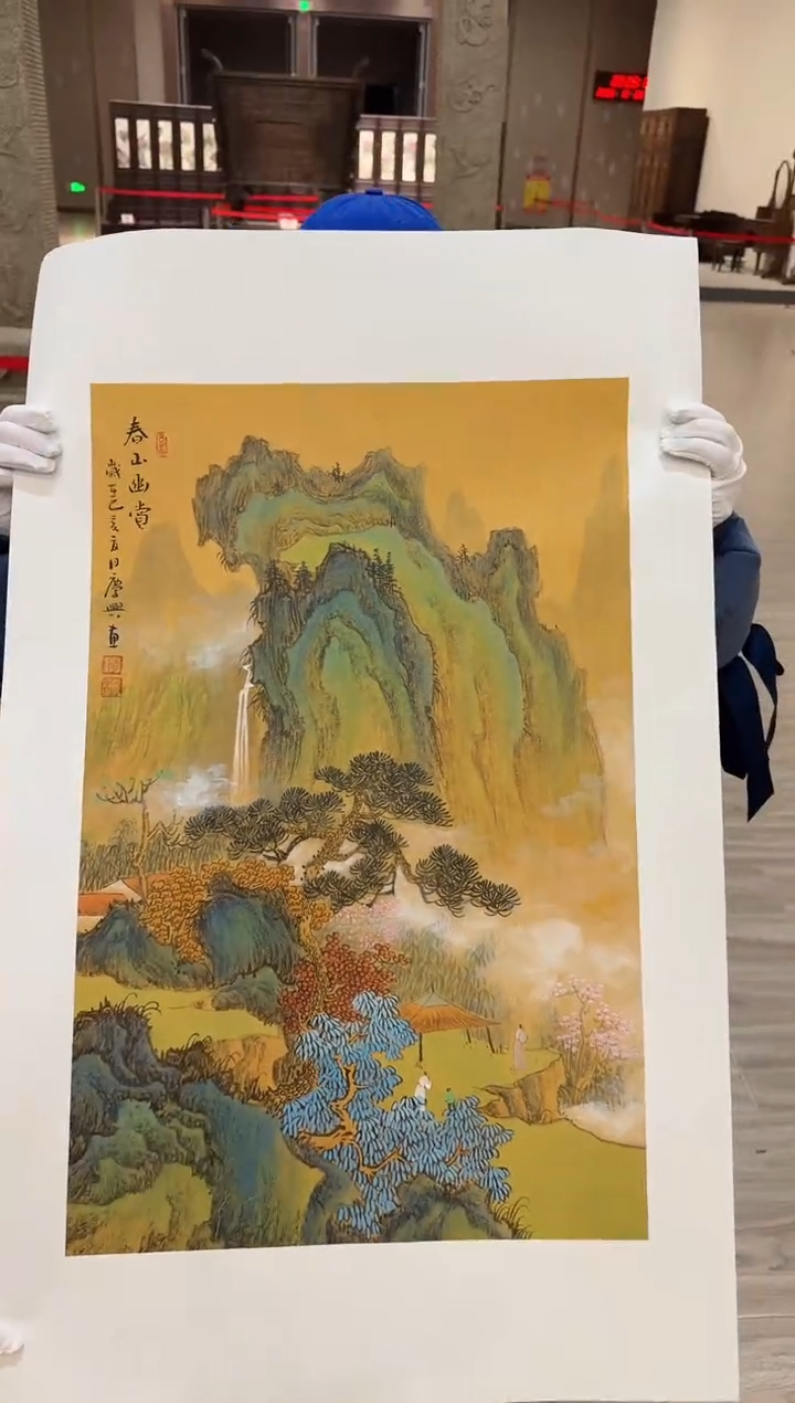 国画16赵隆轩美术馆李庆兴老师作品