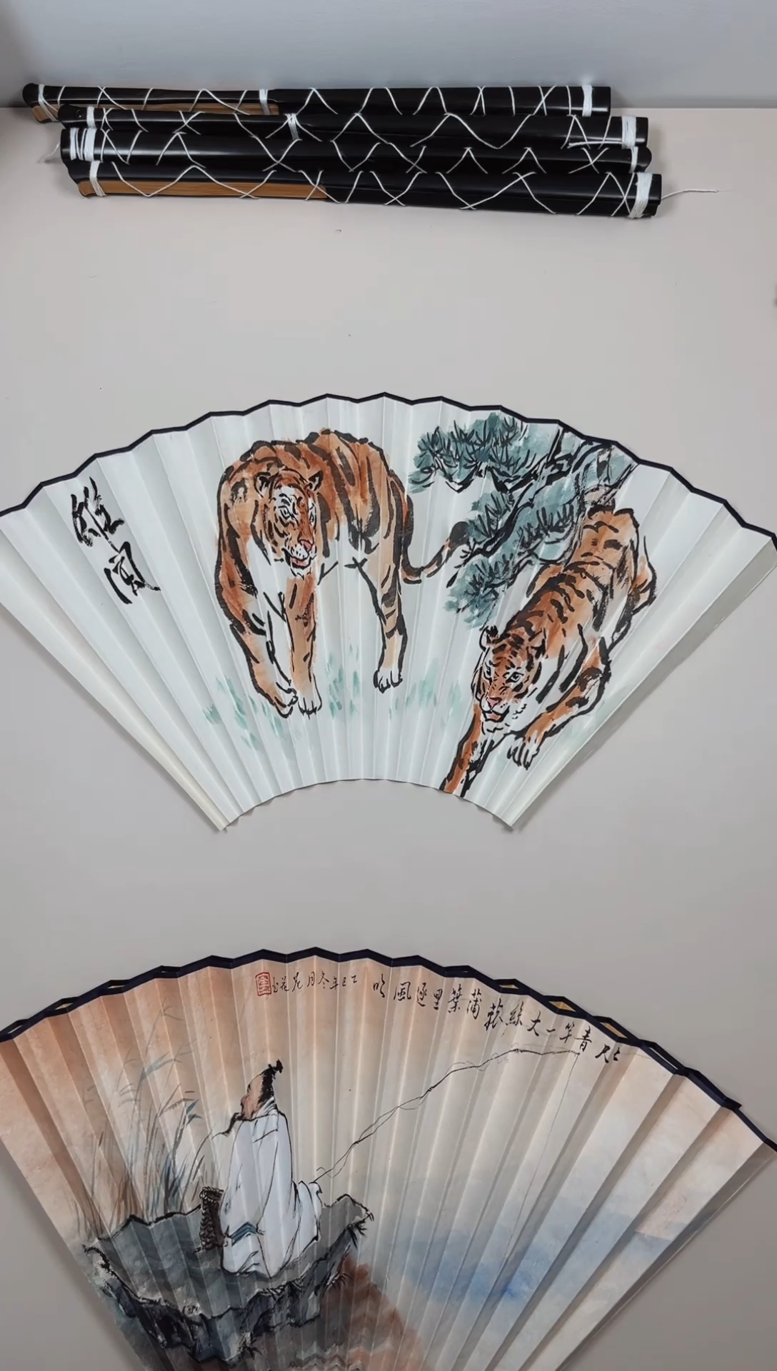 扇子16方2.0排口师韵扇面