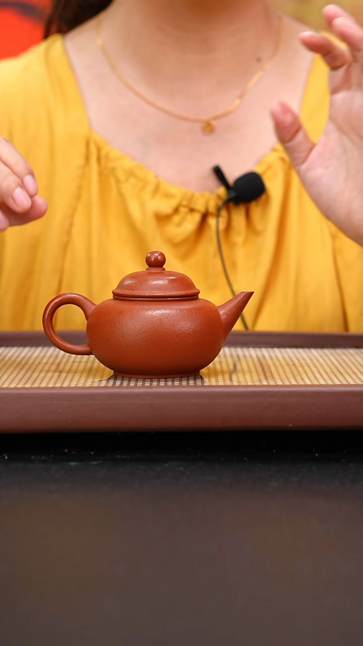 茶壶紫砂小煤窑朱泥粗砂水平170cc叶晓敏