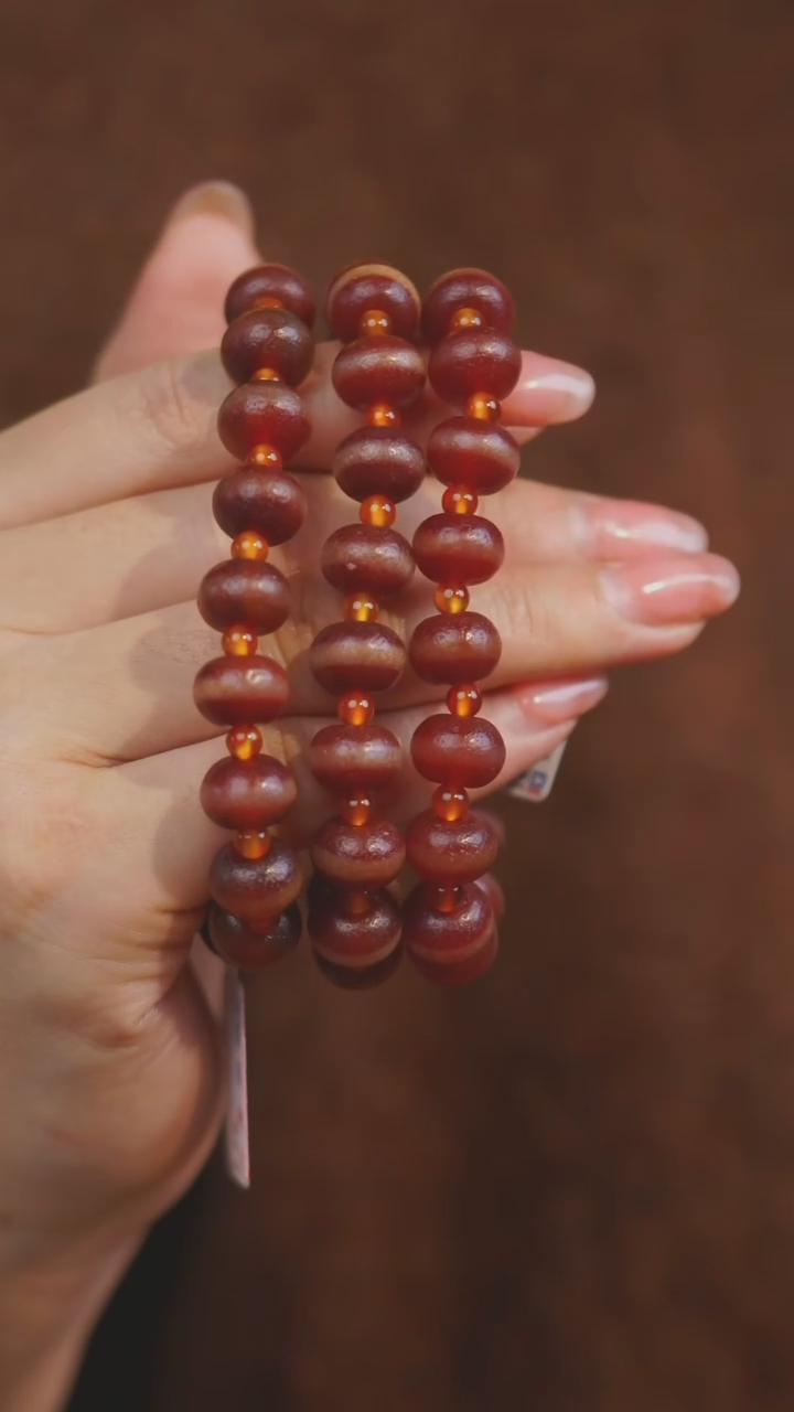 【闪购商品】玛瑙/玉髓手串未镶嵌多样性发一