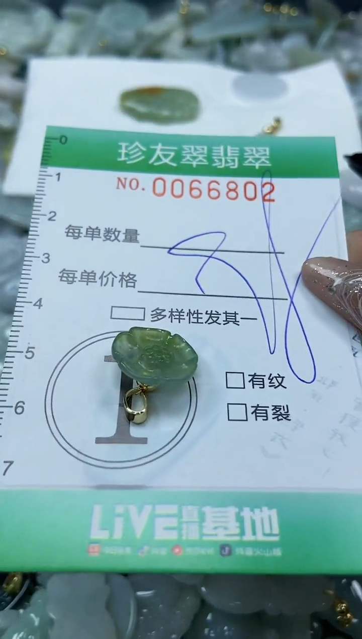 【闪购商品】翡翠颈饰未镶嵌闪购0066802