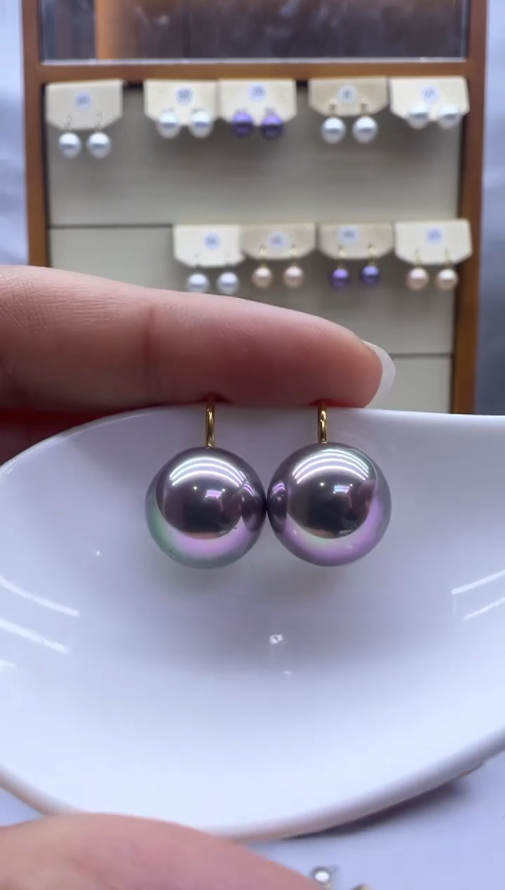 未镶嵌耳饰淡水珍珠3