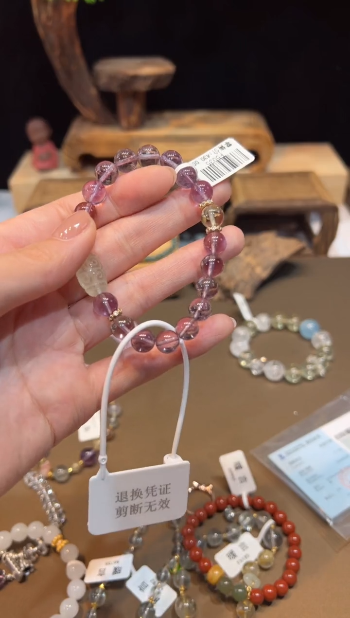 水晶手链未镶嵌手饰@@F5035