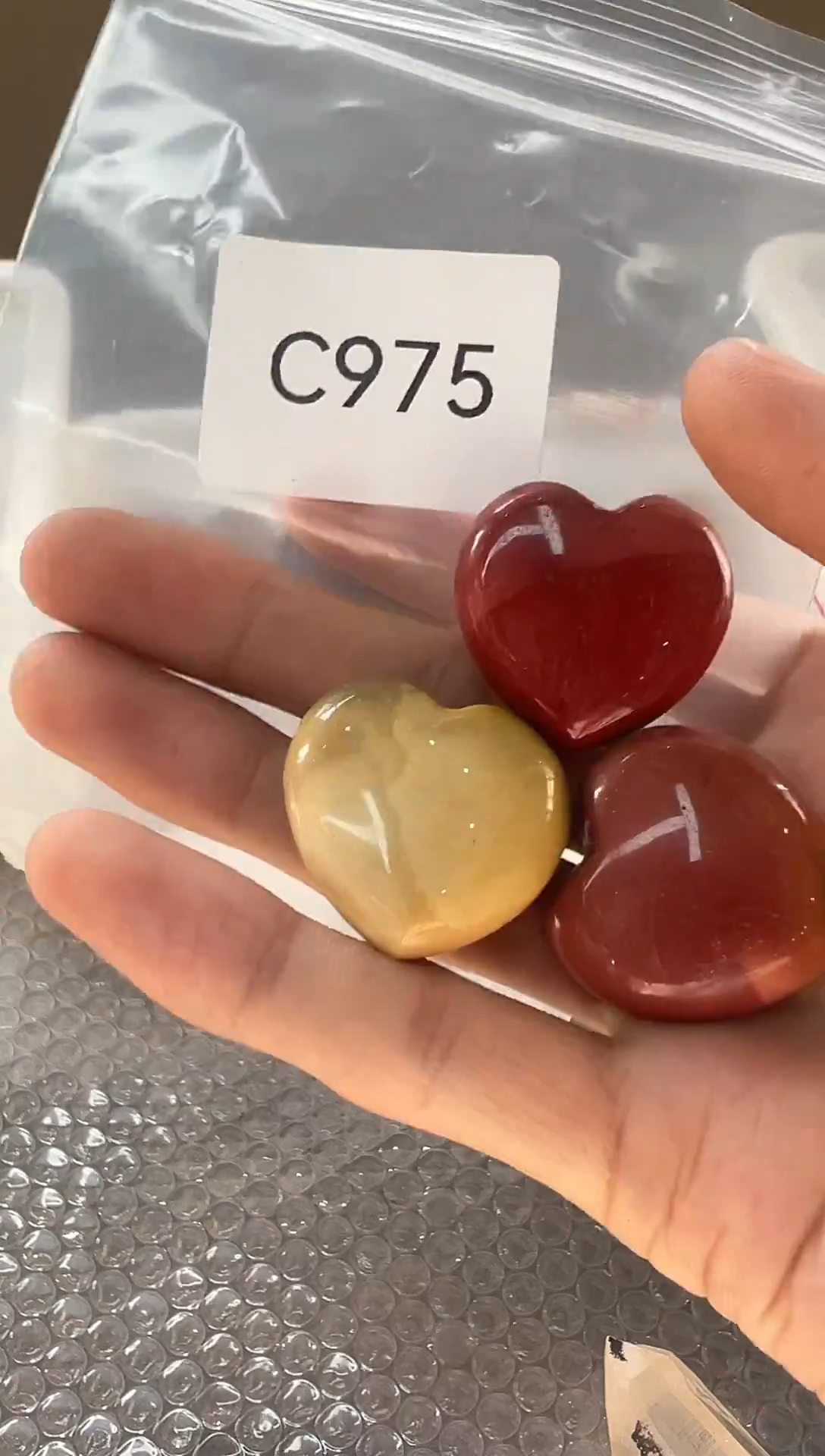 水晶摆件未镶嵌C975 拍一发二 多样性发一件 蛋黄石