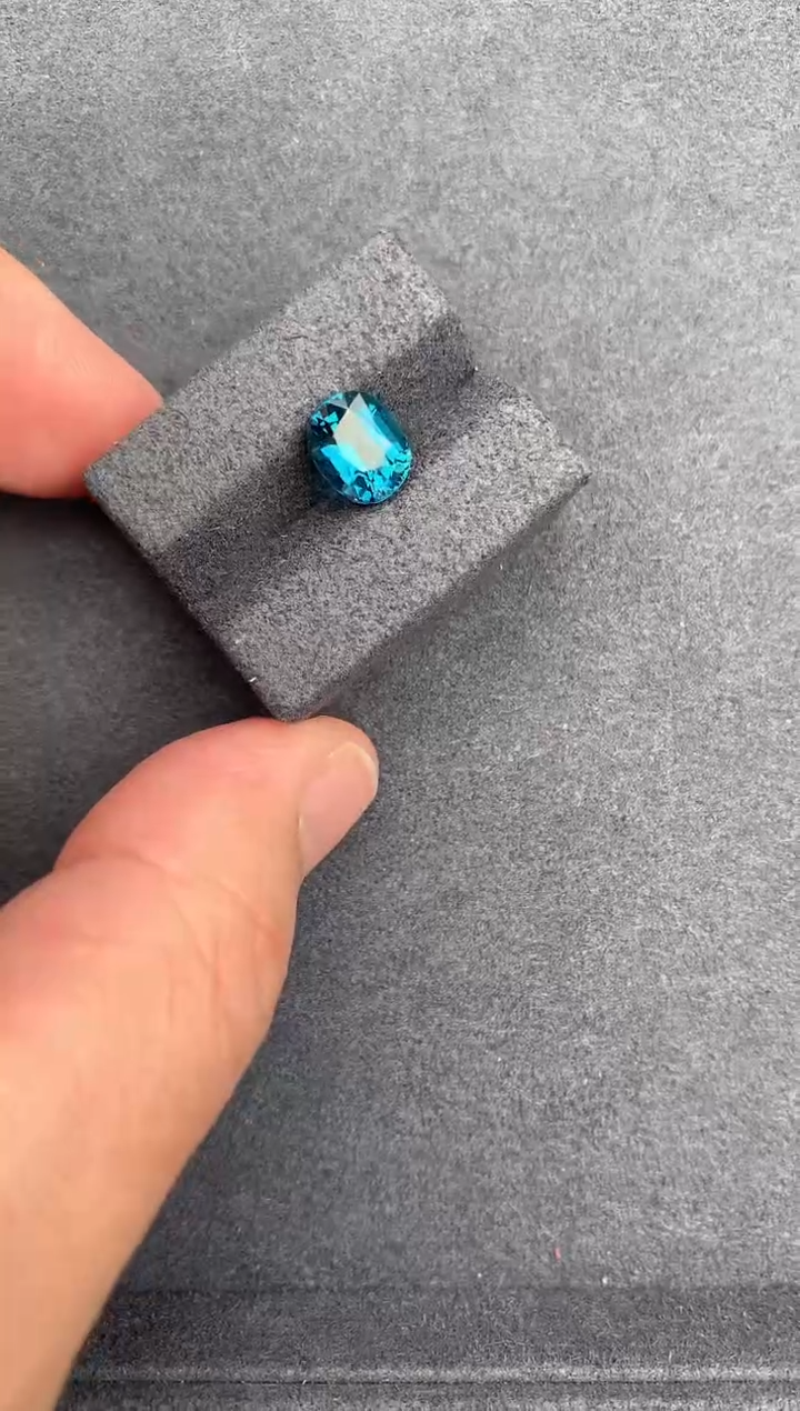 【闪购商品】碧玺裸石未镶嵌1.7ctindigo碧玺