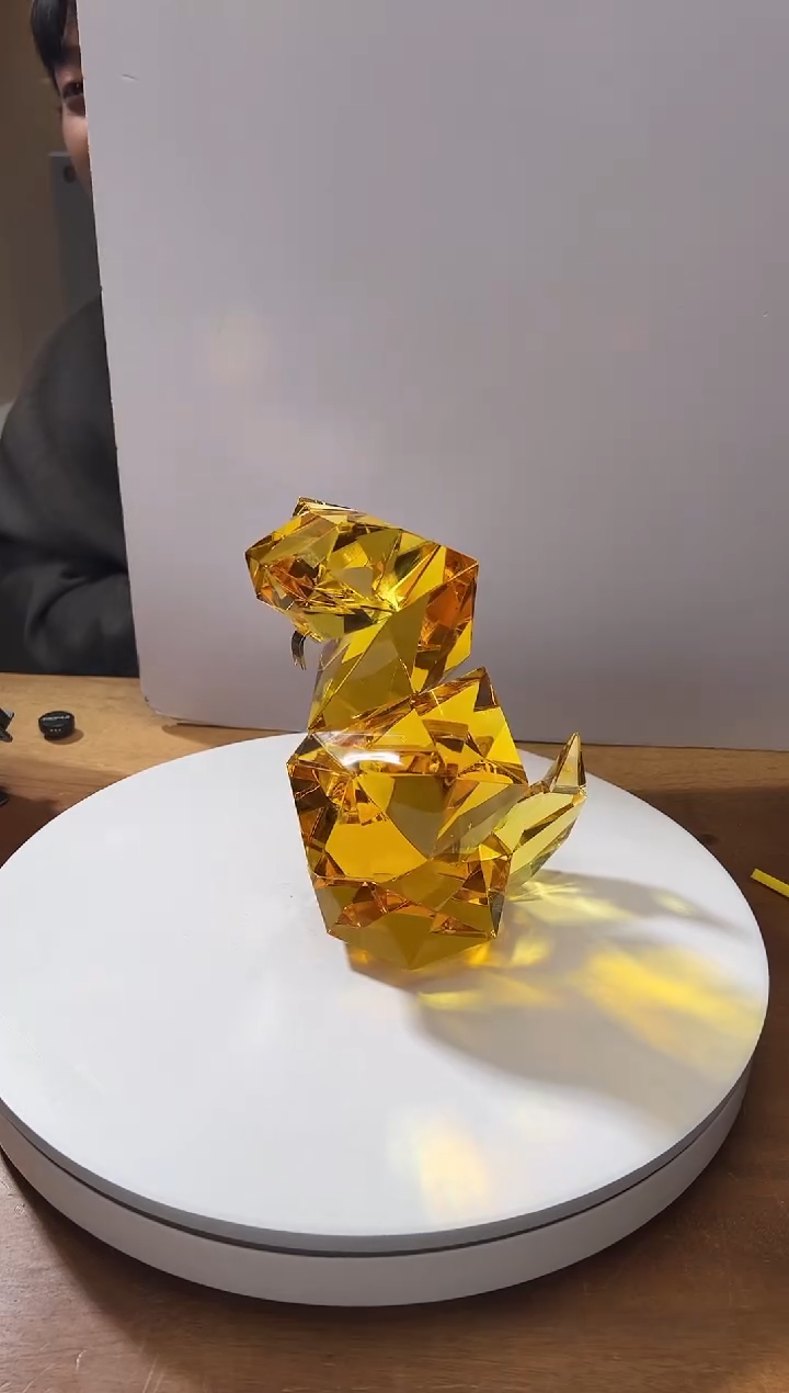 【闪购商品】茶宠大号琥珀金钻蛇纳福
