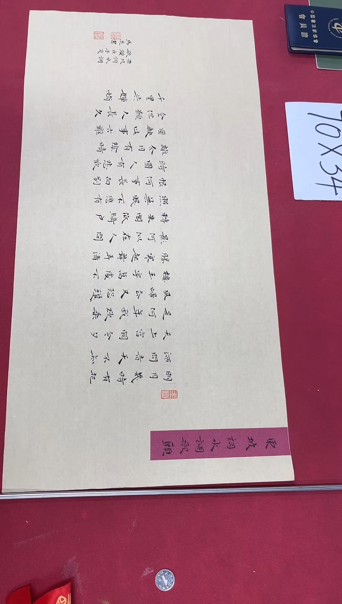 书法中书马亮老师书法作品