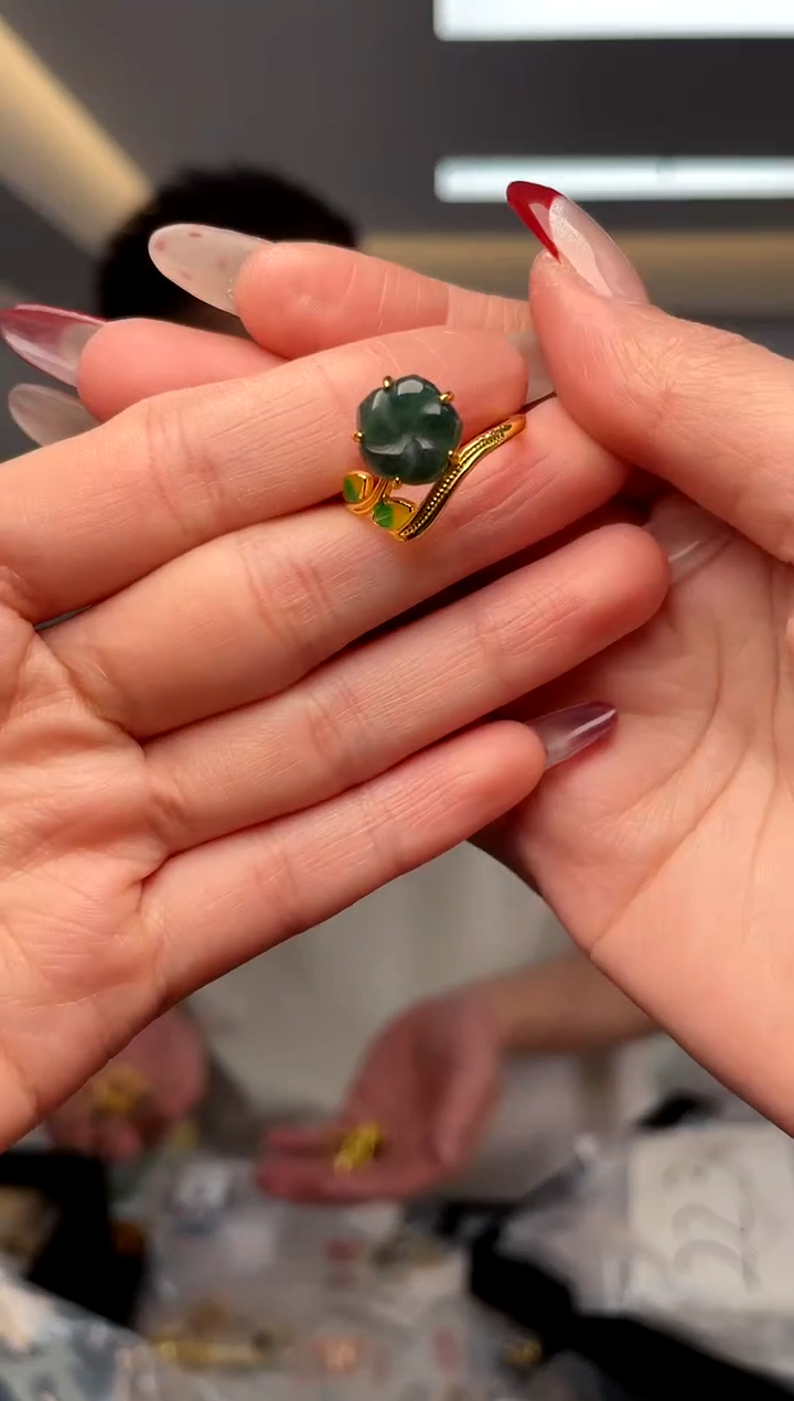 【闪购商品】翡翠戒指未镶嵌（多样性单个发货）