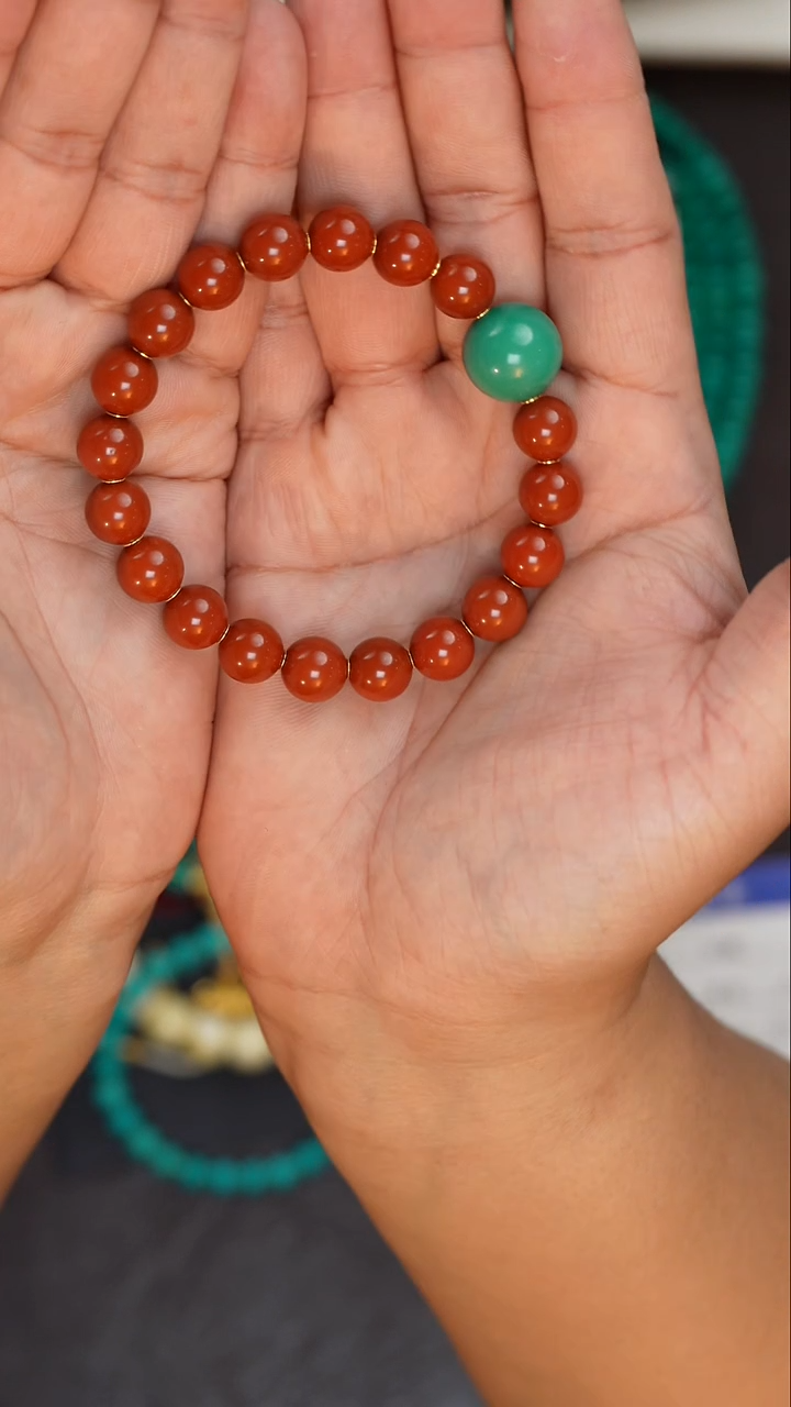 【闪购商品】南红玛瑙手串未镶嵌南红手串