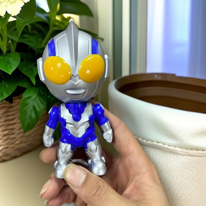 奥特曼陀螺玩具发2个.带声光