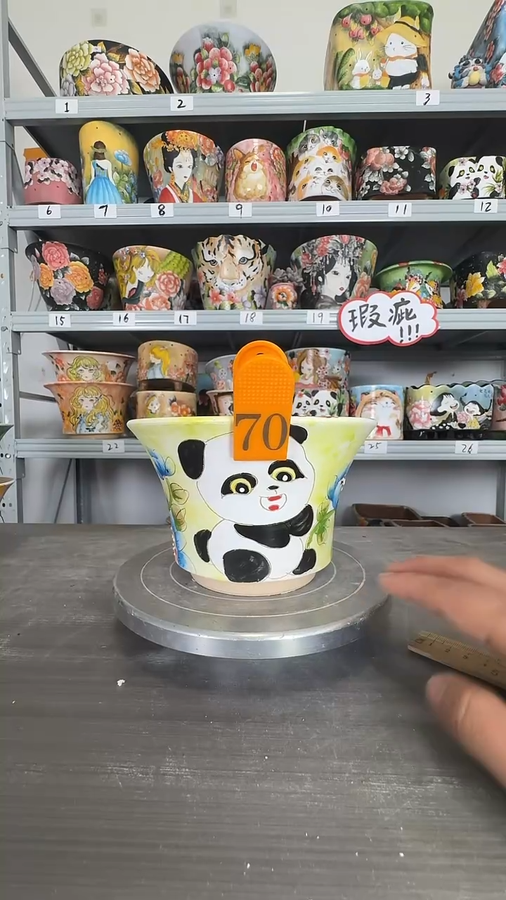 【闪购商品】陶瓷瑕疵70号花盆