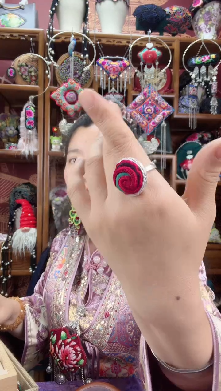 刺绣戒指47甜甜家