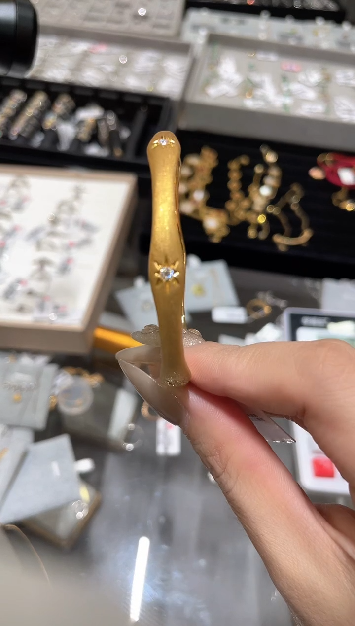 手镯定制足金LQ      56圈