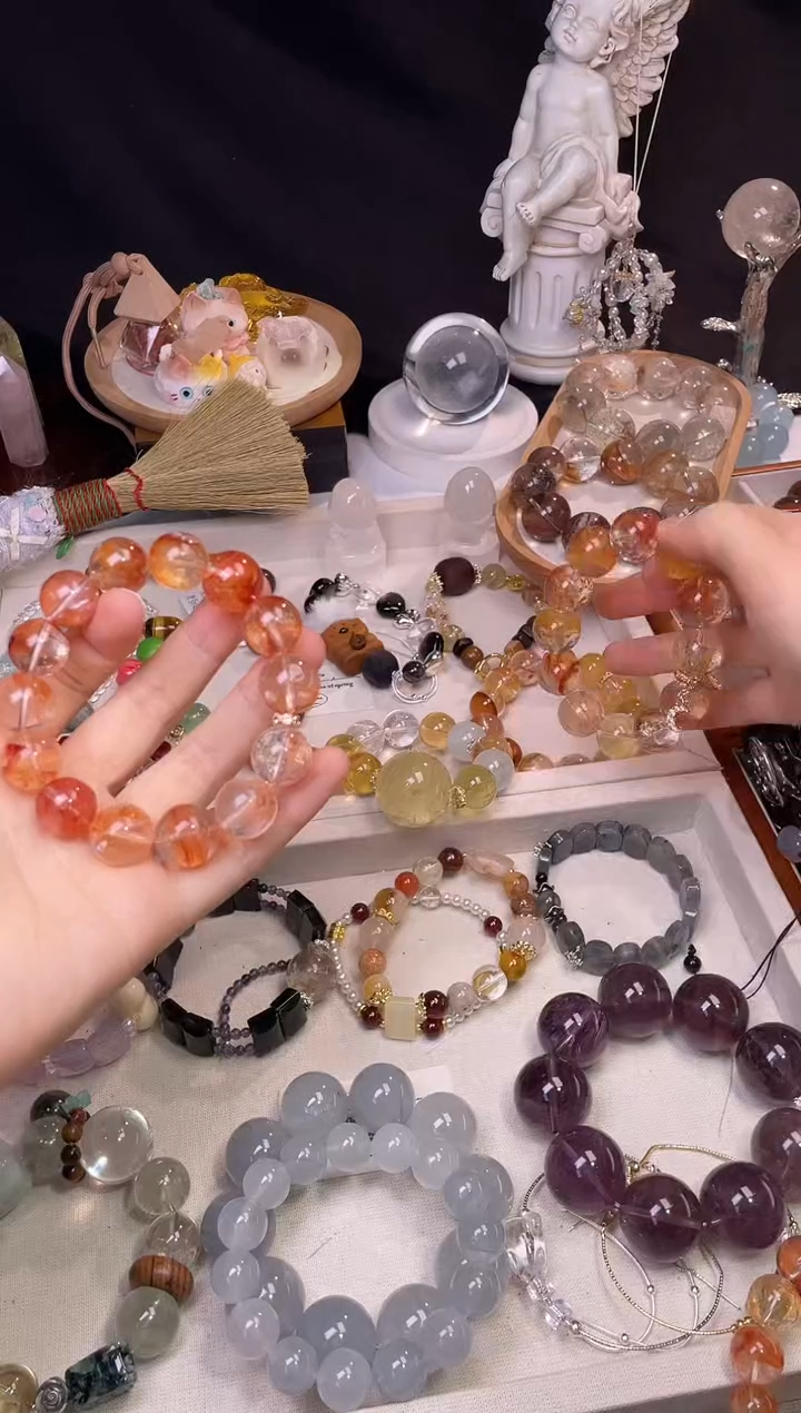 未镶嵌手链水晶1464多样性发货