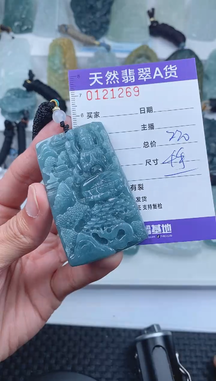 【闪购商品】翡翠颈饰未镶嵌        269