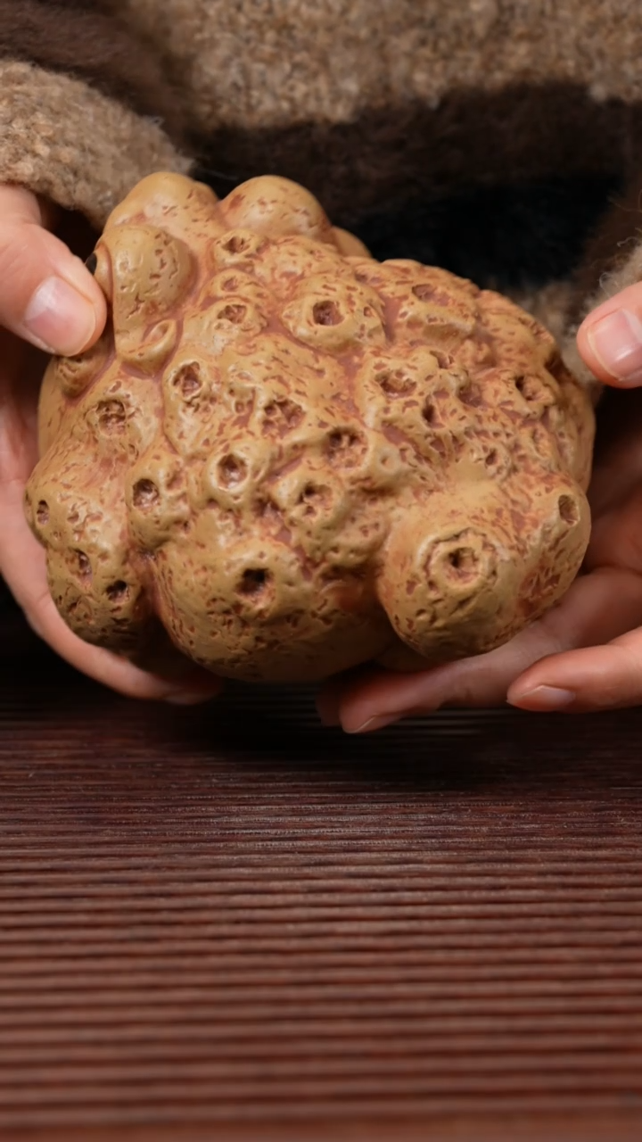 【闪购商品】紫砂茶宠中号 福蟾