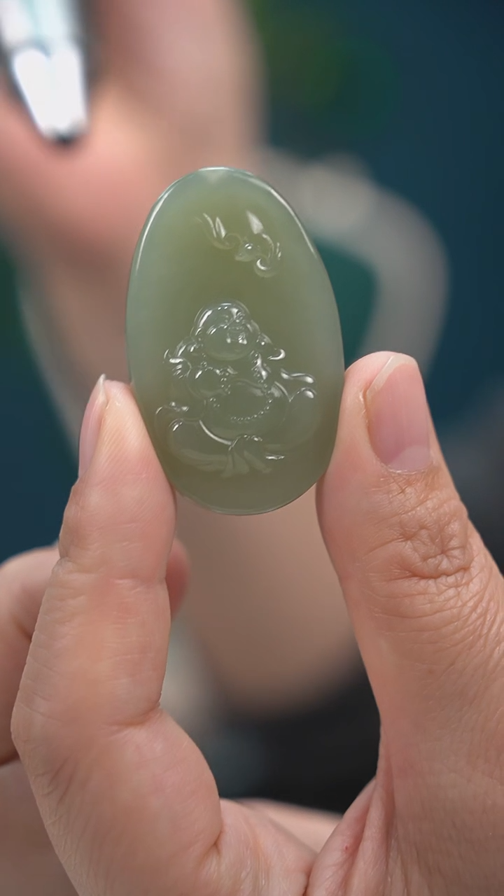 【闪购商品】和田玉未镶嵌吊坠(不含链)观音