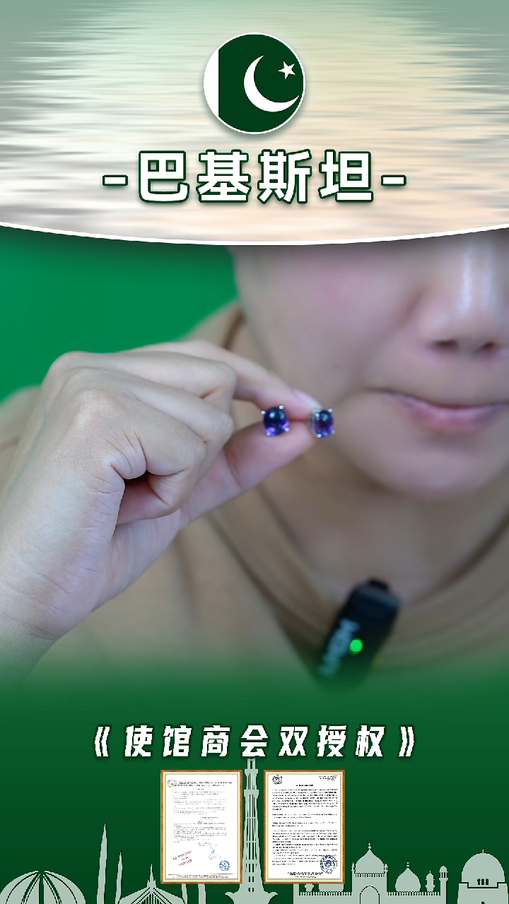 【闪购商品】紫晶耳饰银S925镶嵌CA0023