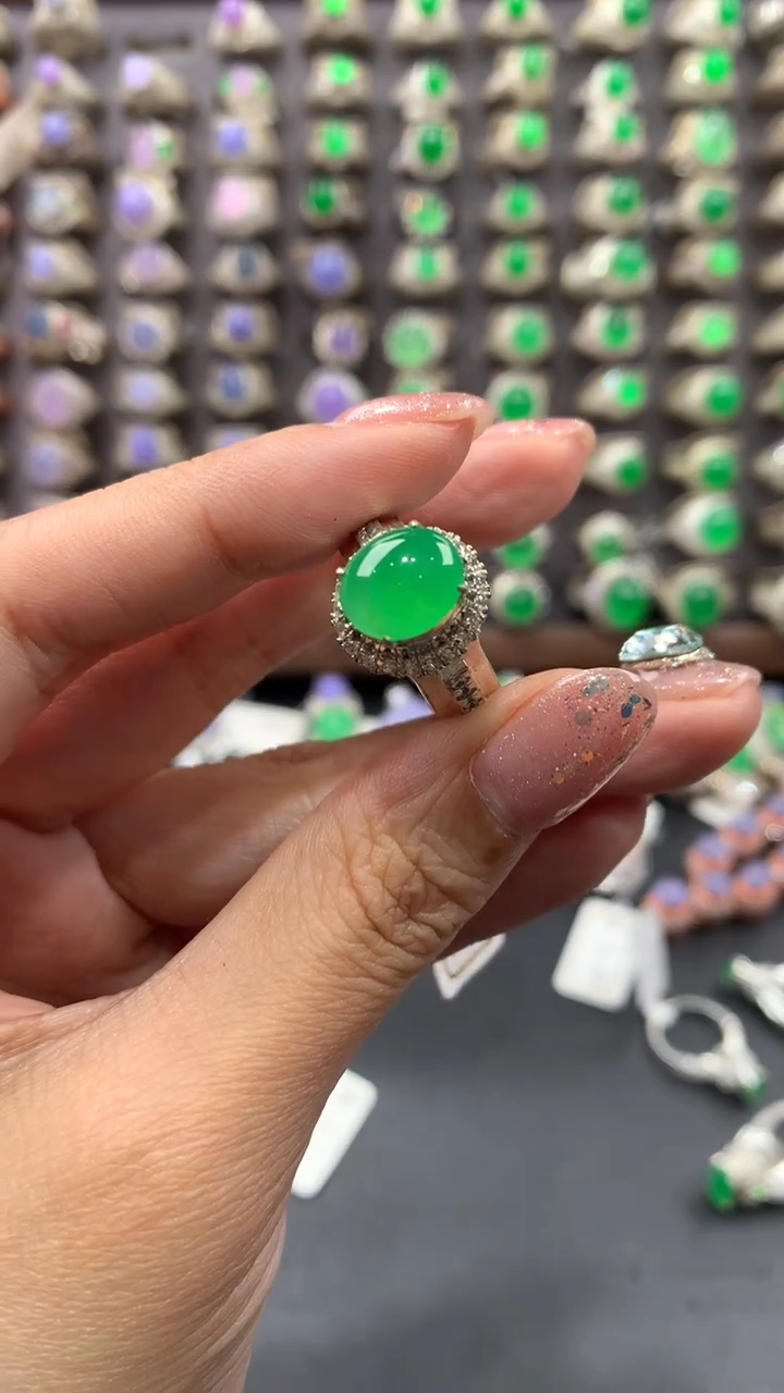 未镶嵌定制翡翠天然缅甸A货翡翠 10.25