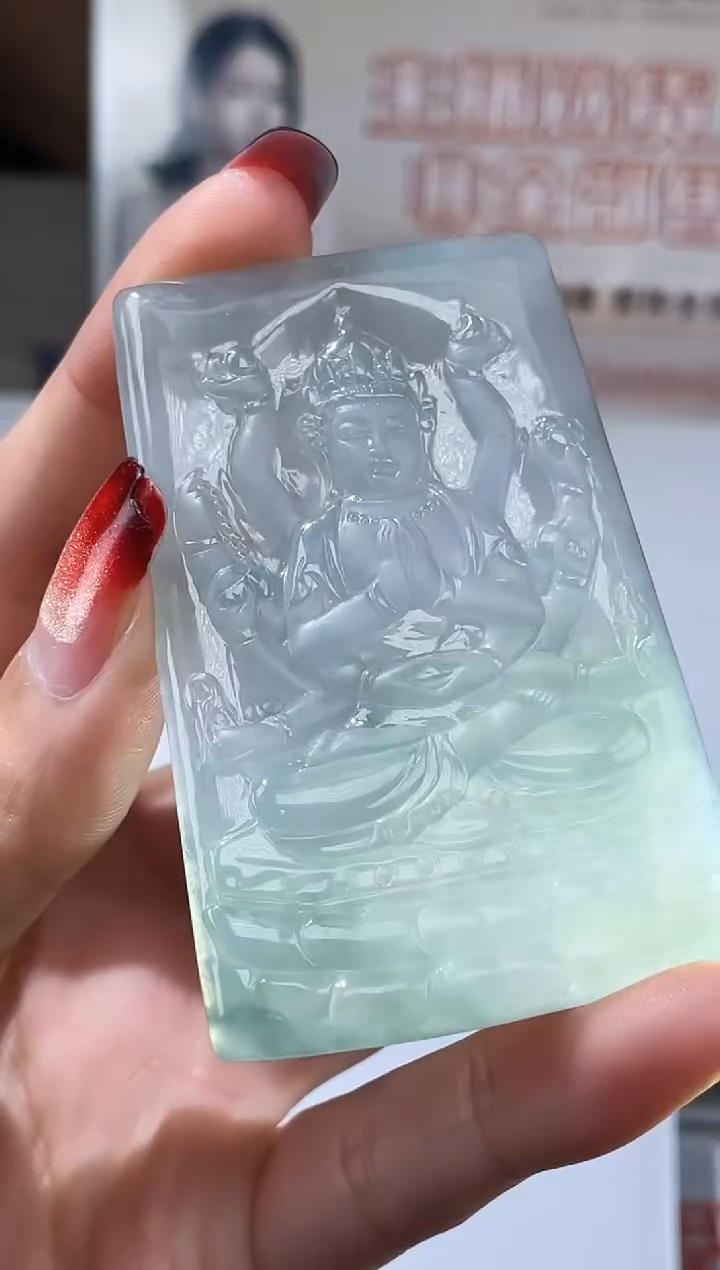 【闪购商品】定制翡翠未镶嵌不退不换CMH1件-A