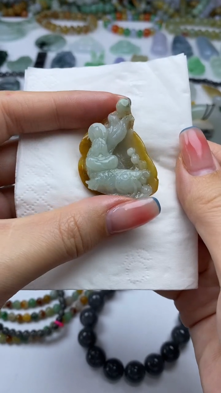 未镶嵌定制翡翠毛货定制不退不换