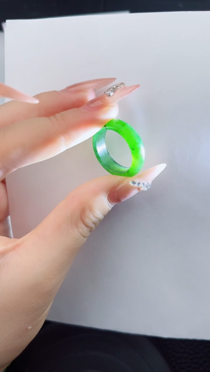 【闪购商品】和田玉戒圈未镶嵌27微色差T1