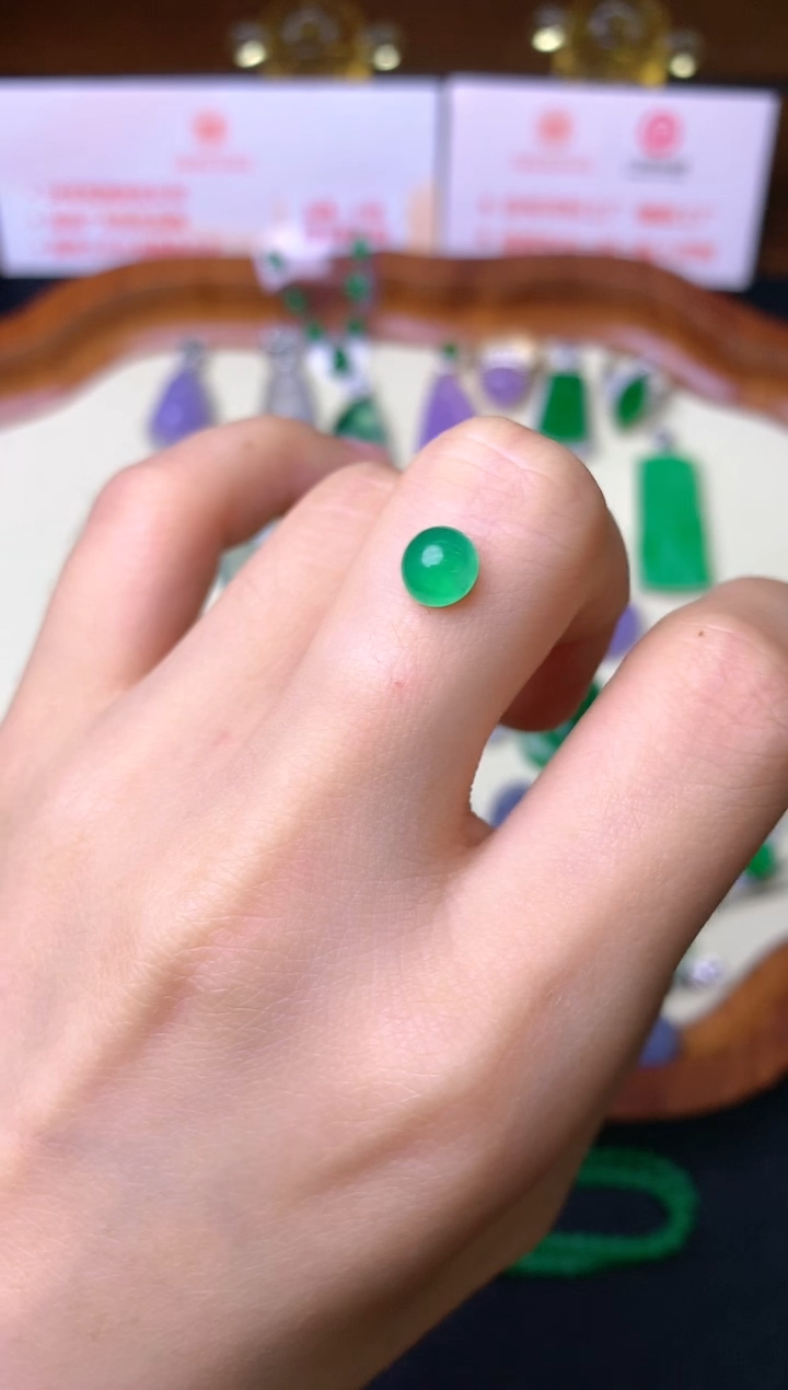 【闪购商品】定制翡翠未镶嵌裸石（镶嵌定制）