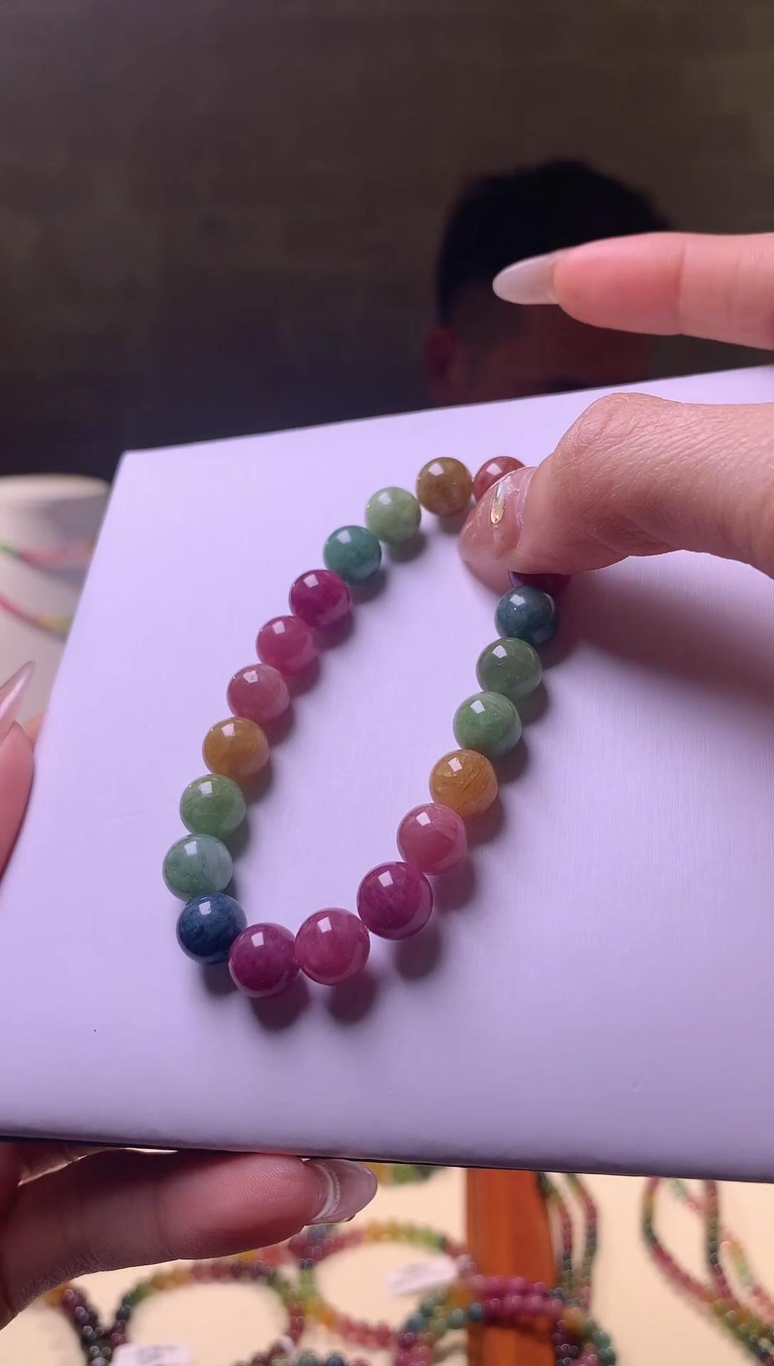 【闪购商品】碧玺手链未镶嵌碧玺