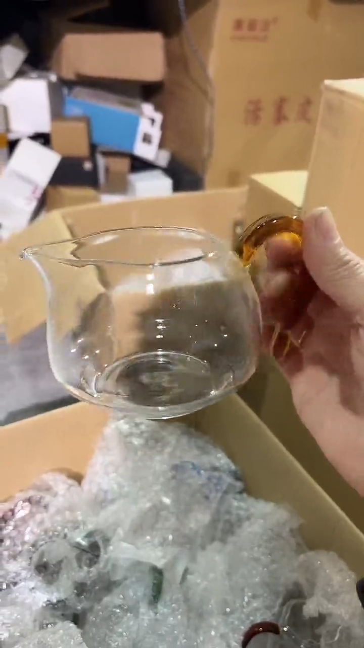 手工艺品琉璃淡然公杯黄