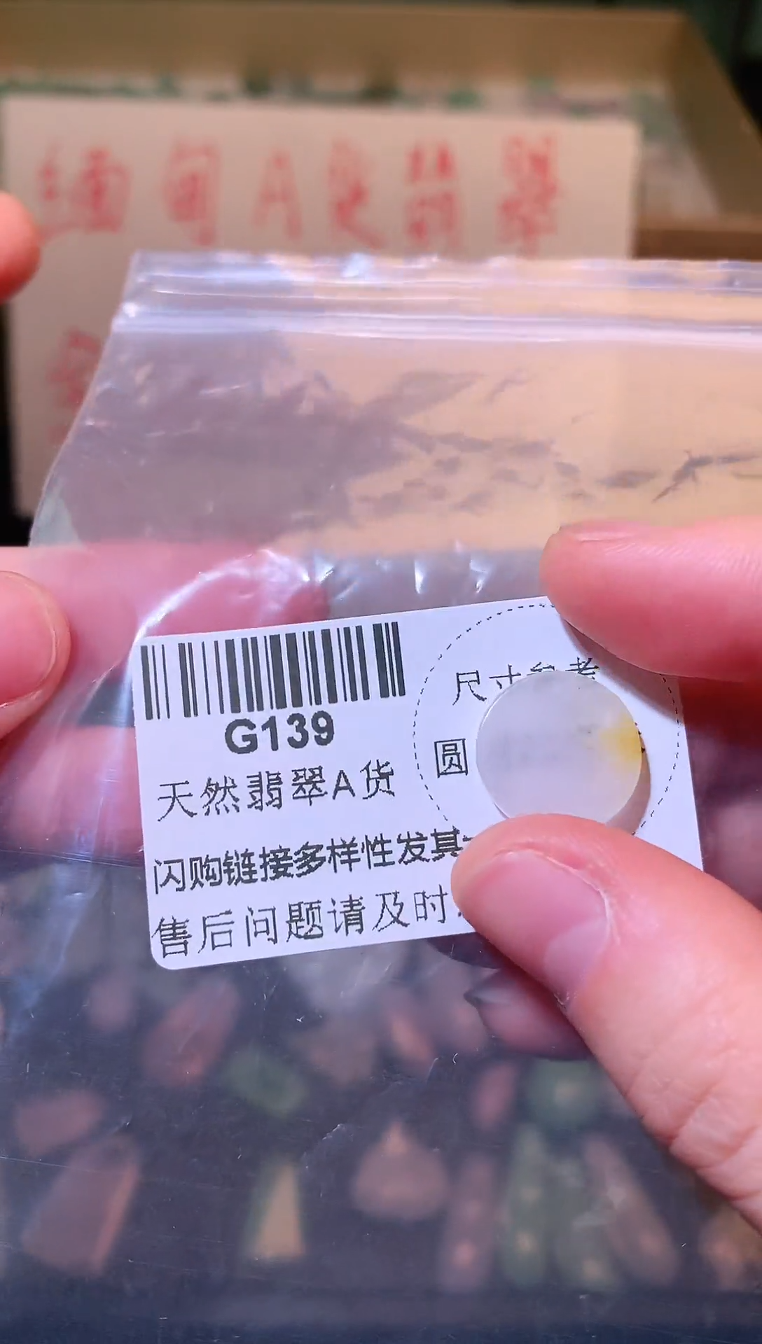 【闪购商品】翡翠颈饰未镶嵌精美翡翠G139